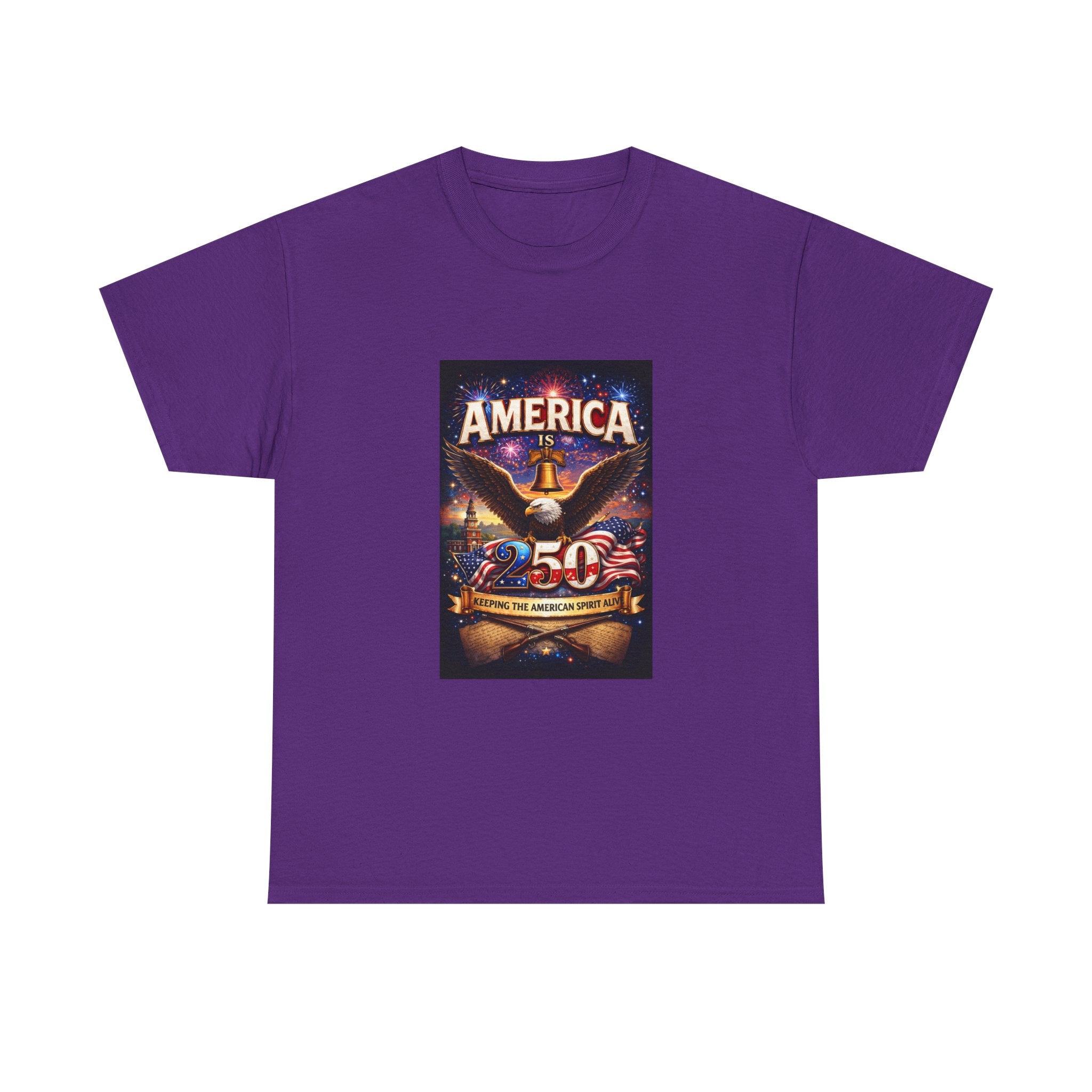 America is 250th Anniversary T-Shirt | Patriotic Flag Graphic