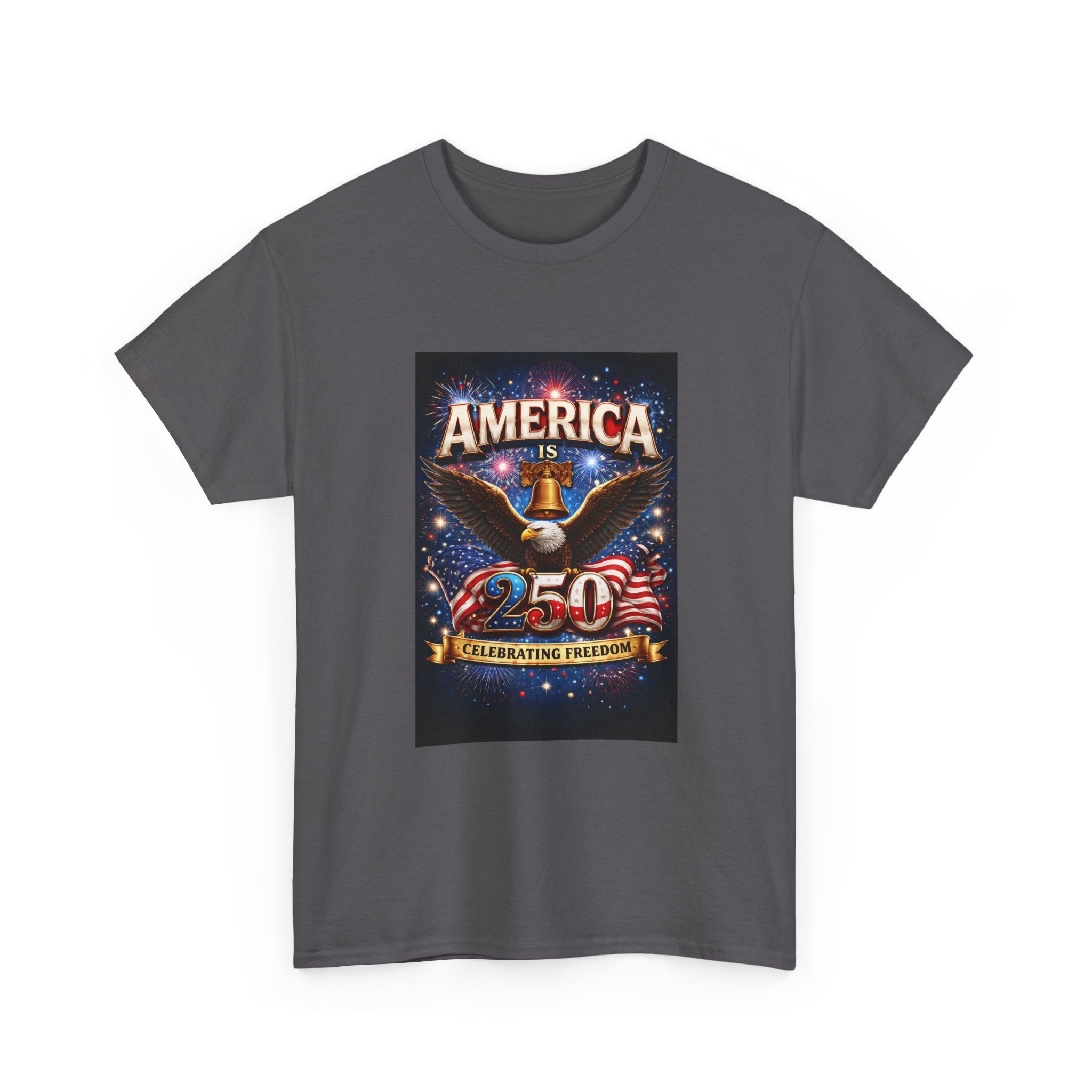 America Eagle 250 Celebrating Freedom T-Shirt | Patriotic Fourth of July Tee