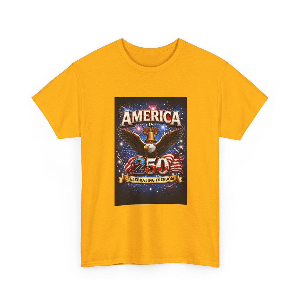 America Eagle 250 Celebrating Freedom T-Shirt | Patriotic Fourth of July Tee