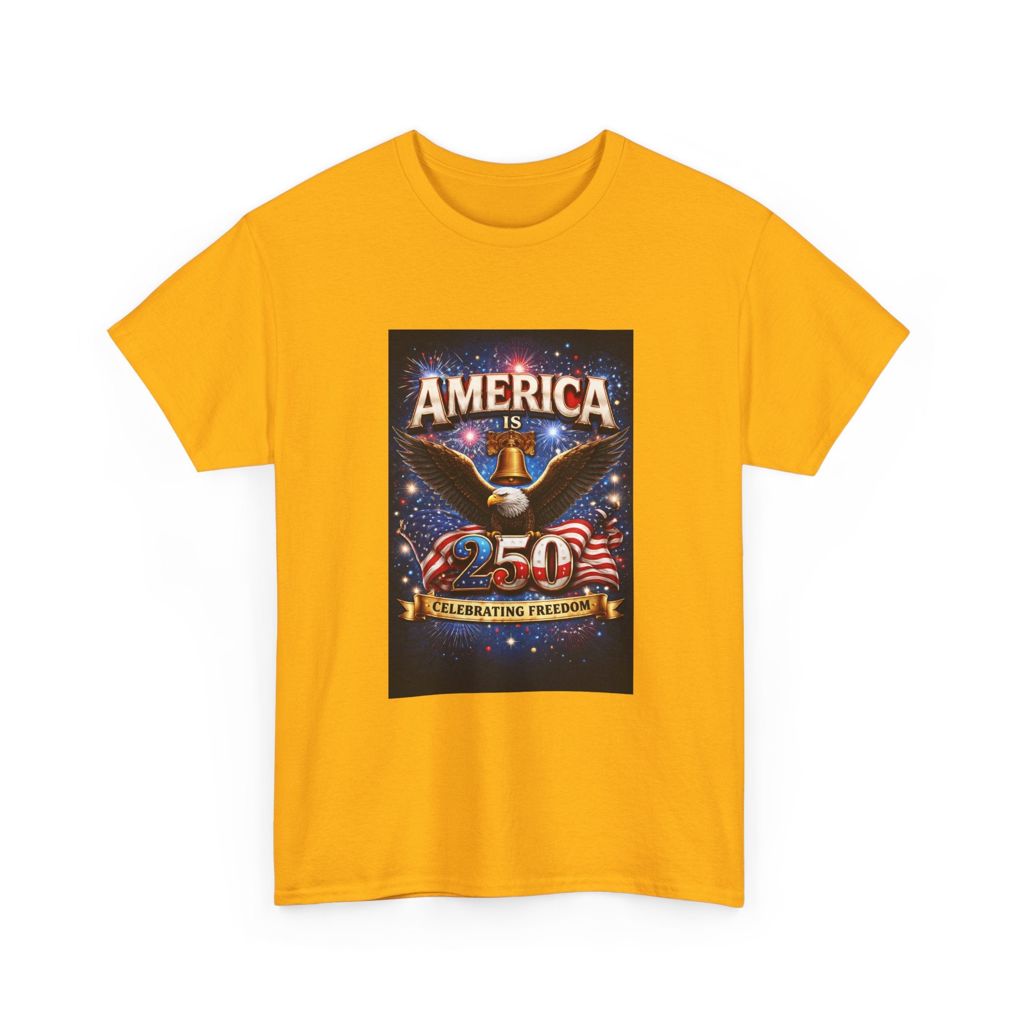 America Eagle 250 Celebrating Freedom T-Shirt | Patriotic Fourth of July Tee