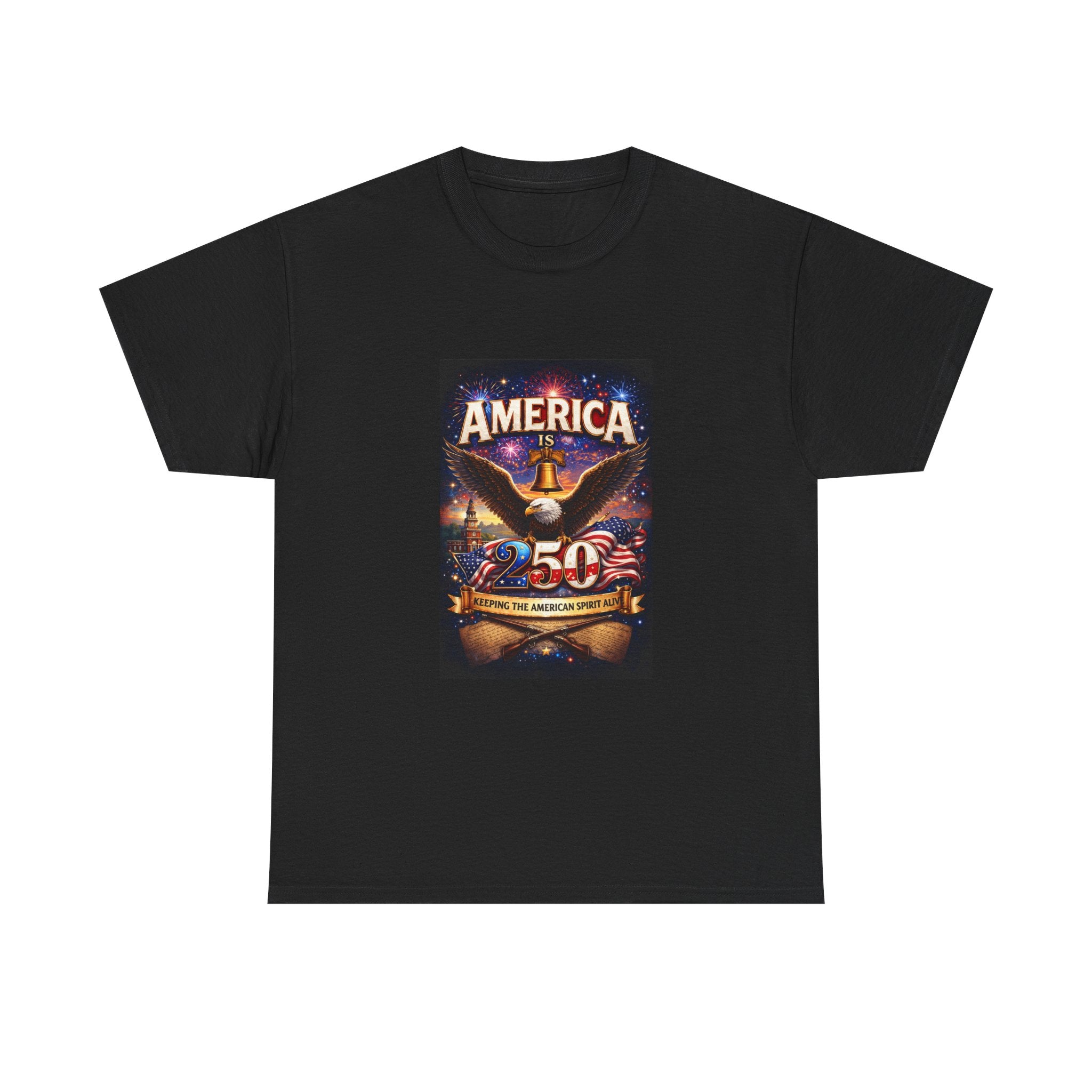 America is 250th Anniversary T-Shirt | Patriotic Flag Graphic