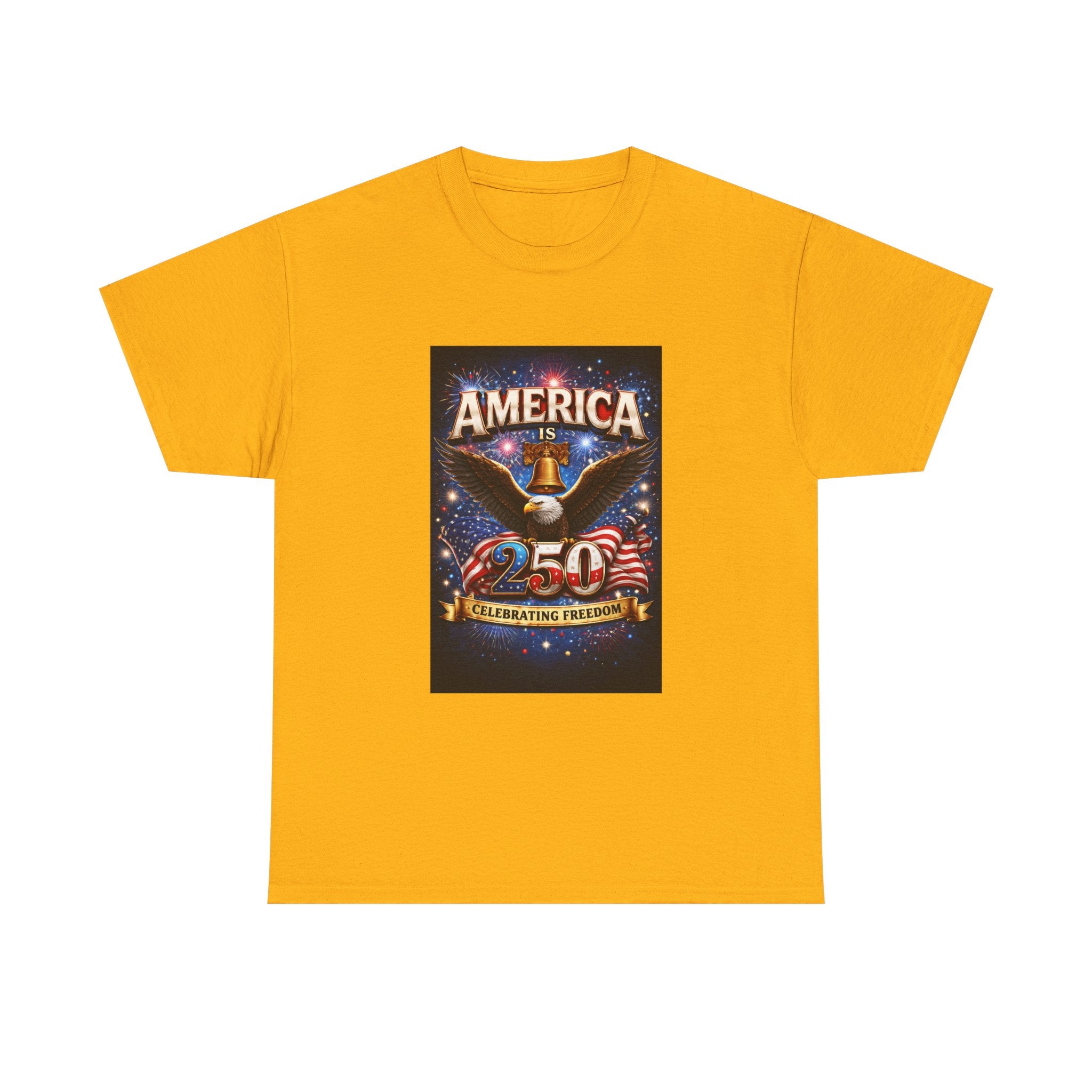 America Eagle 250 Celebrating Freedom T-Shirt | Patriotic Fourth of July Tee