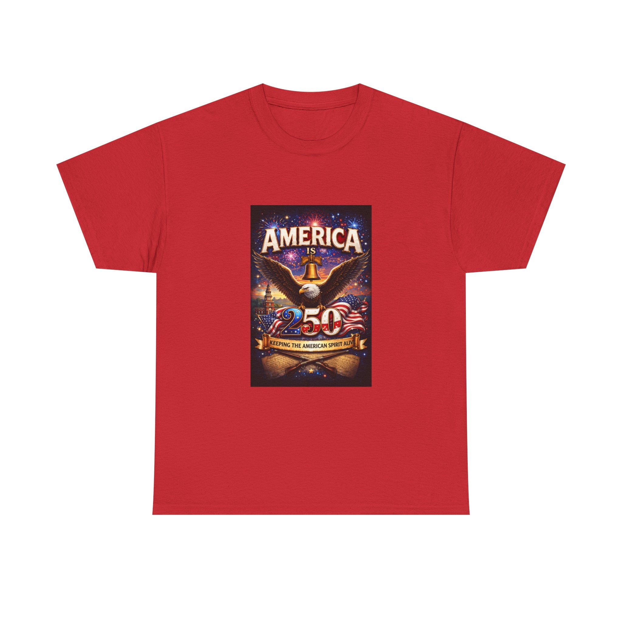 America is 250th Anniversary T-Shirt | Patriotic Flag Graphic