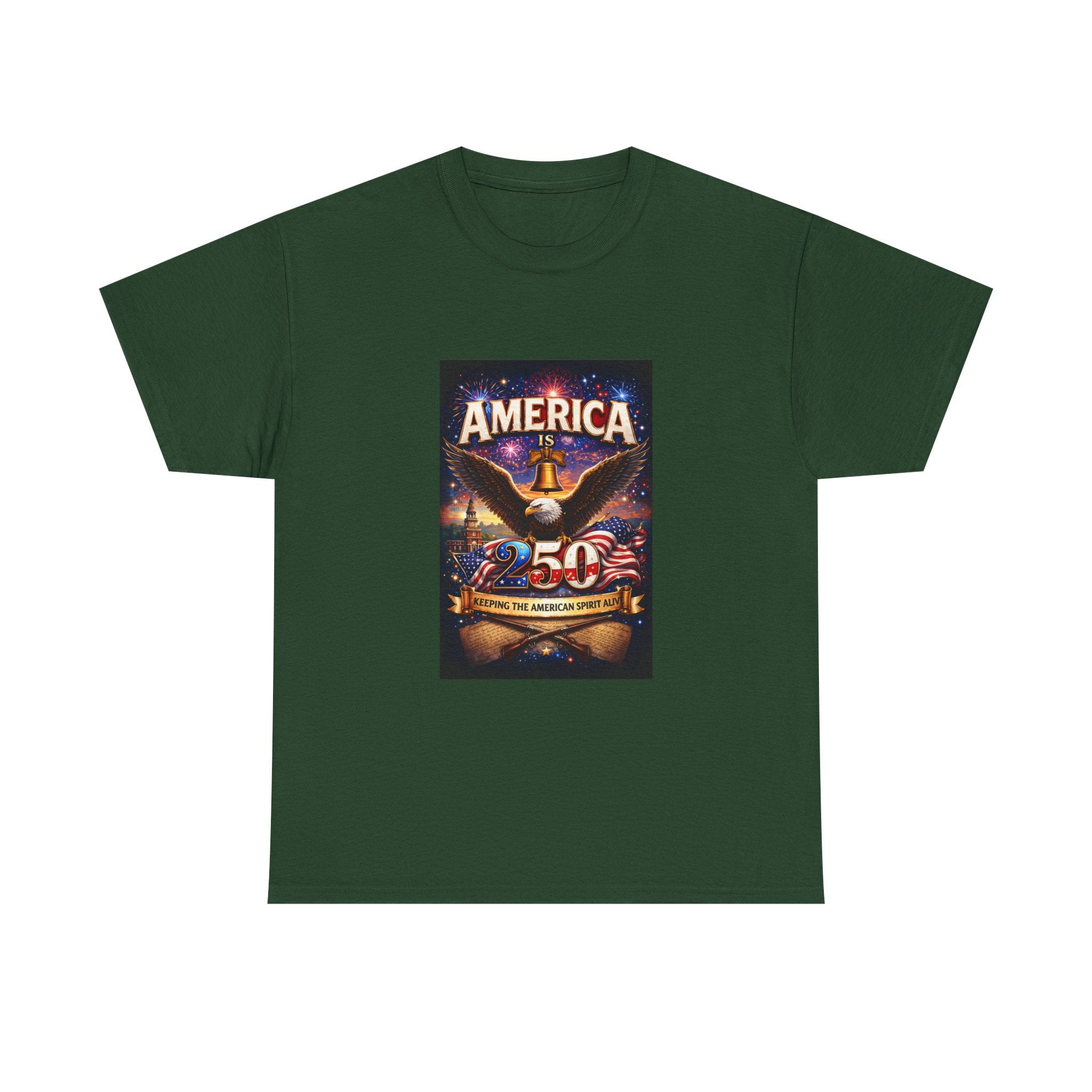 America is 250th Anniversary T-Shirt | Patriotic Flag Graphic