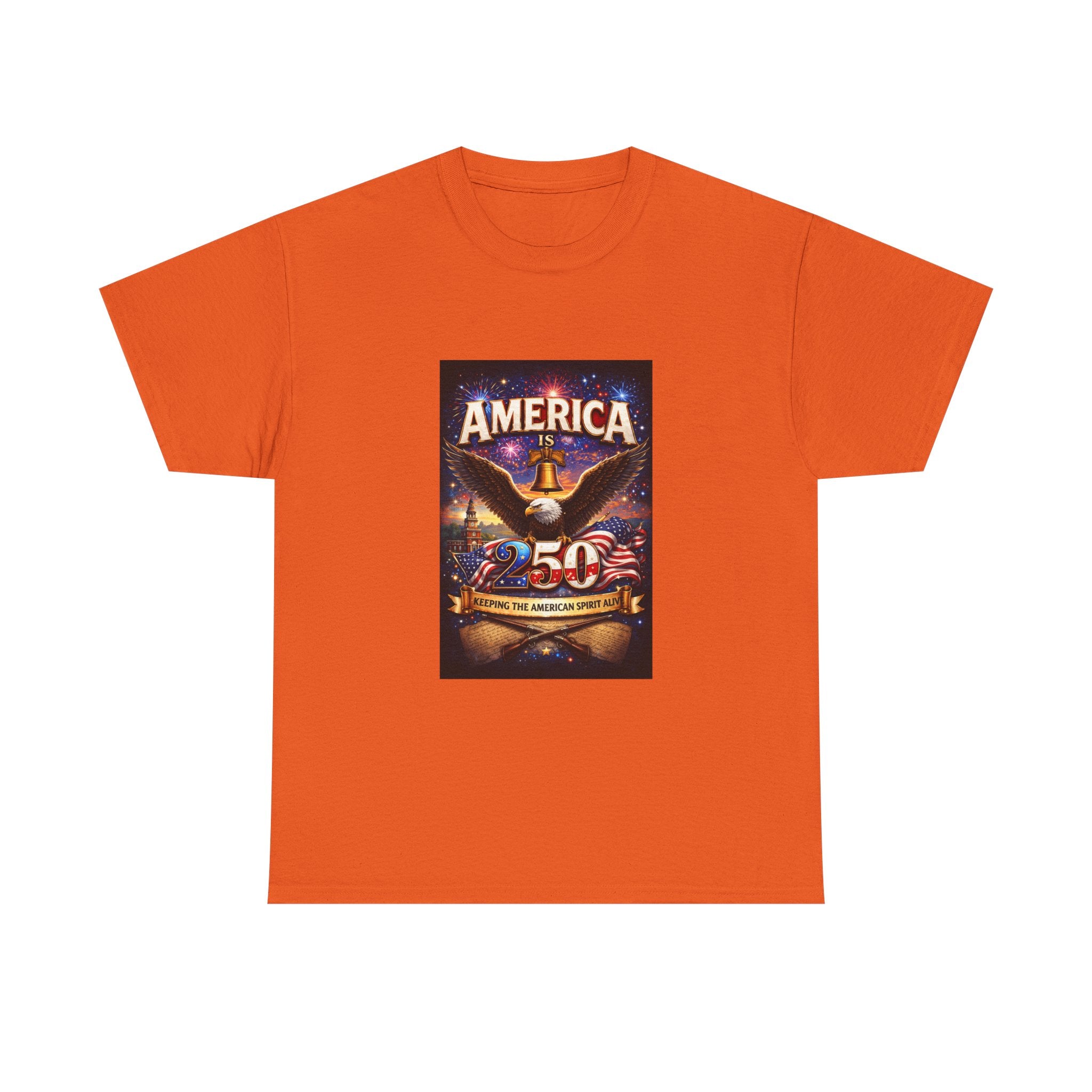 America is 250th Anniversary T-Shirt | Patriotic Flag Graphic