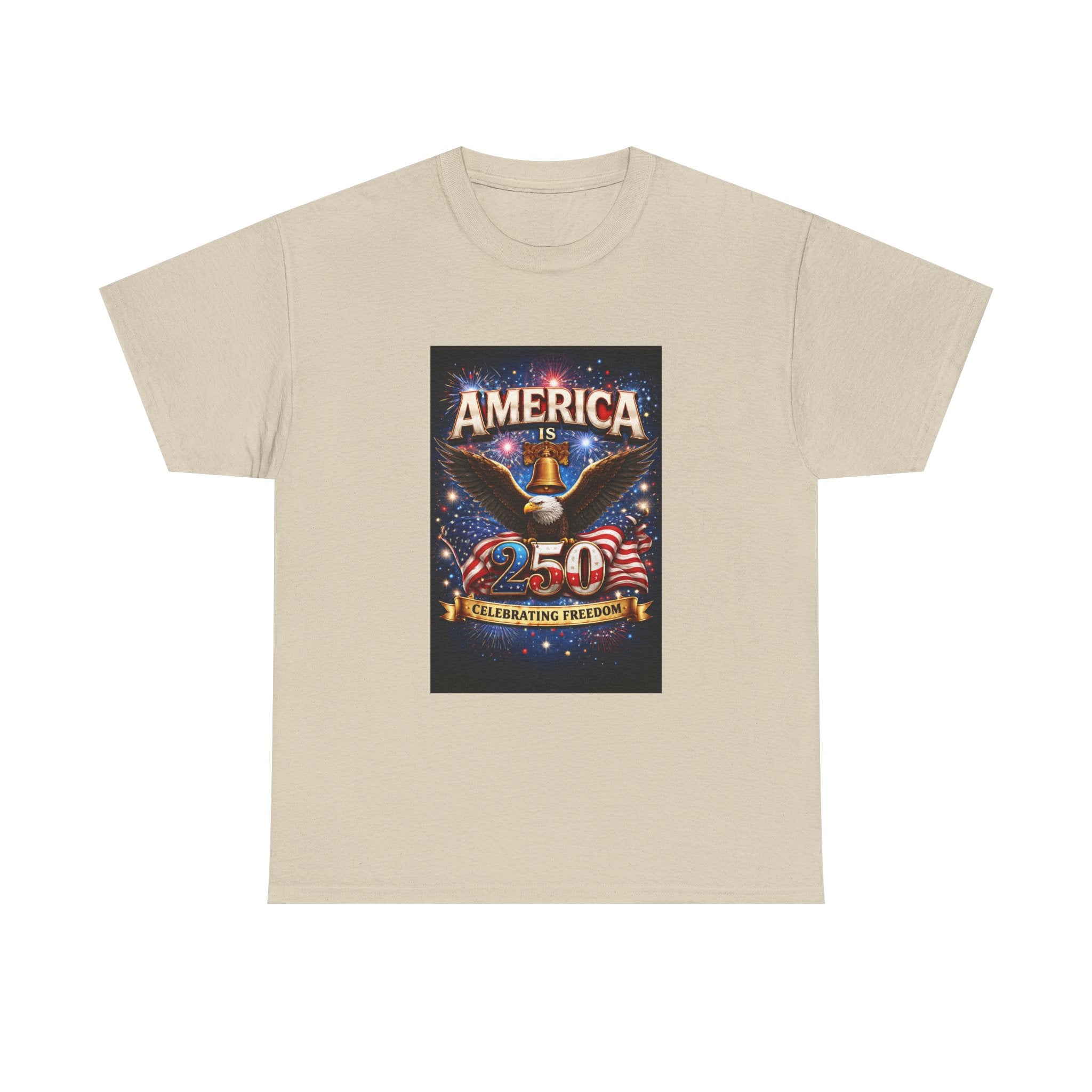 America Eagle 250 Celebrating Freedom T-Shirt | Patriotic Fourth of July Tee