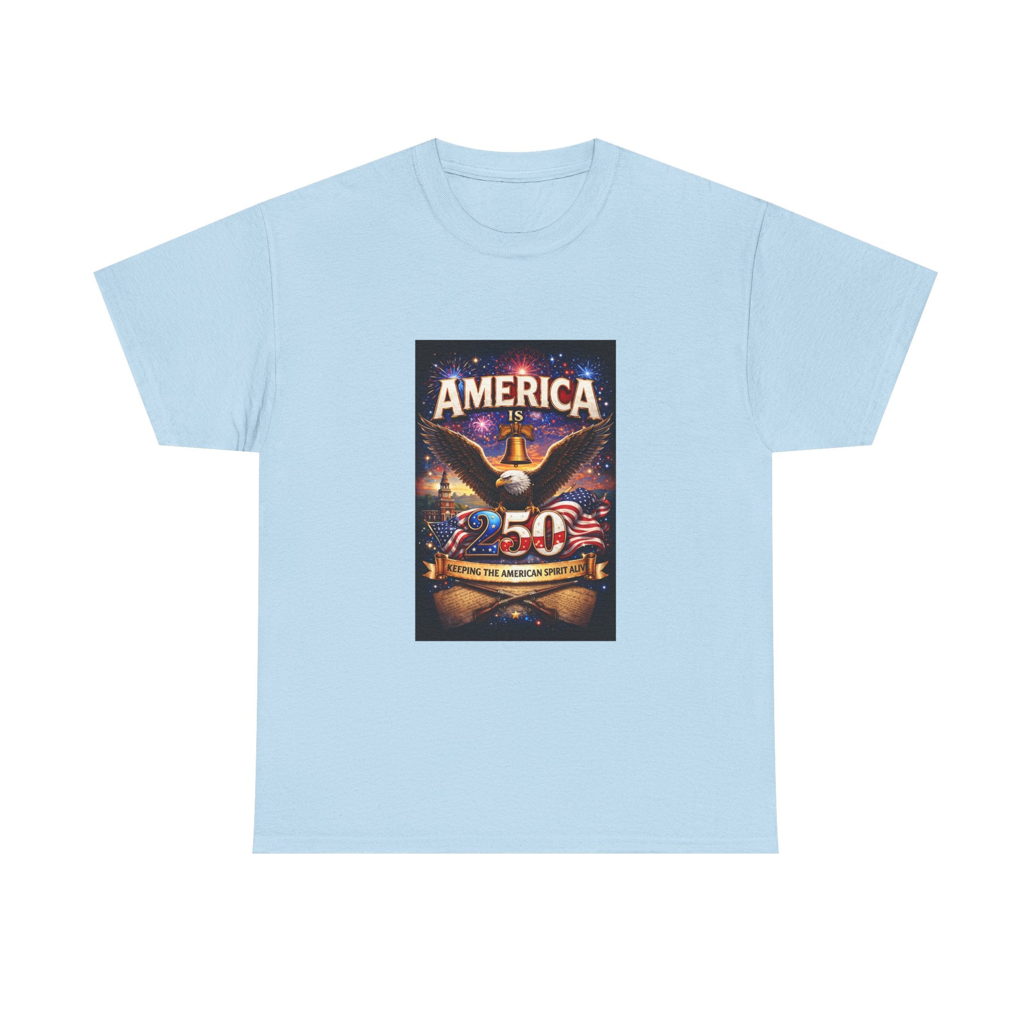 America is 250th Anniversary T-Shirt | Patriotic Flag Graphic