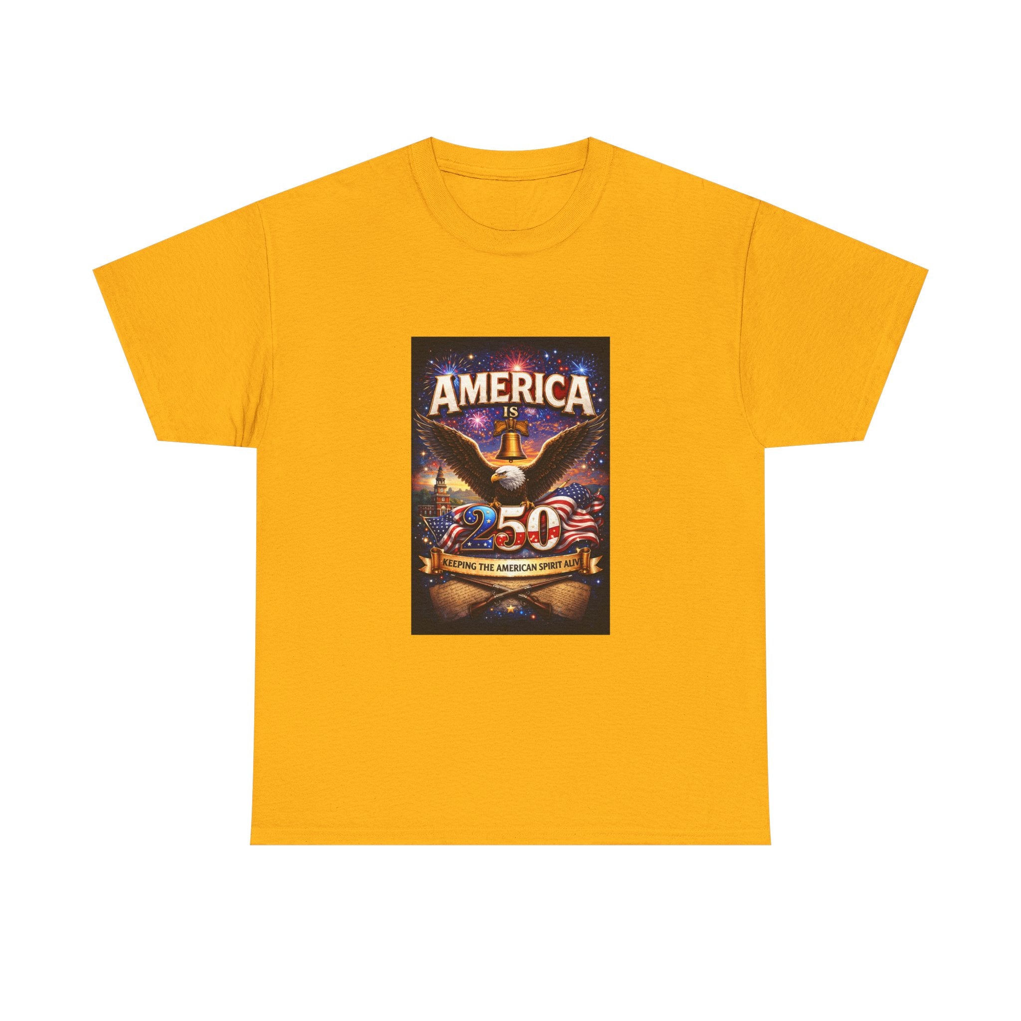 America is 250th Anniversary T-Shirt | Patriotic Flag Graphic