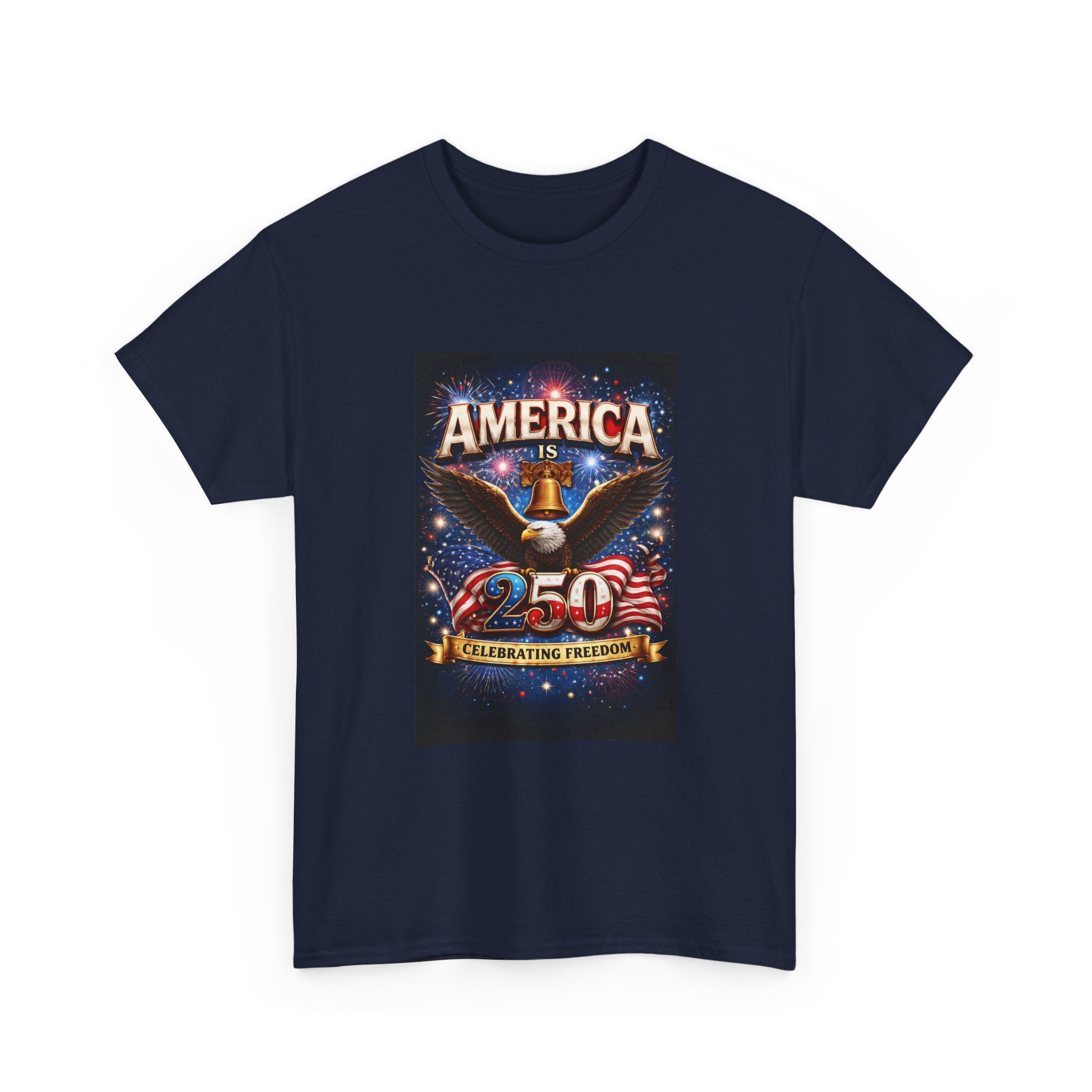 America Eagle 250 Celebrating Freedom T-Shirt | Patriotic Fourth of July Tee