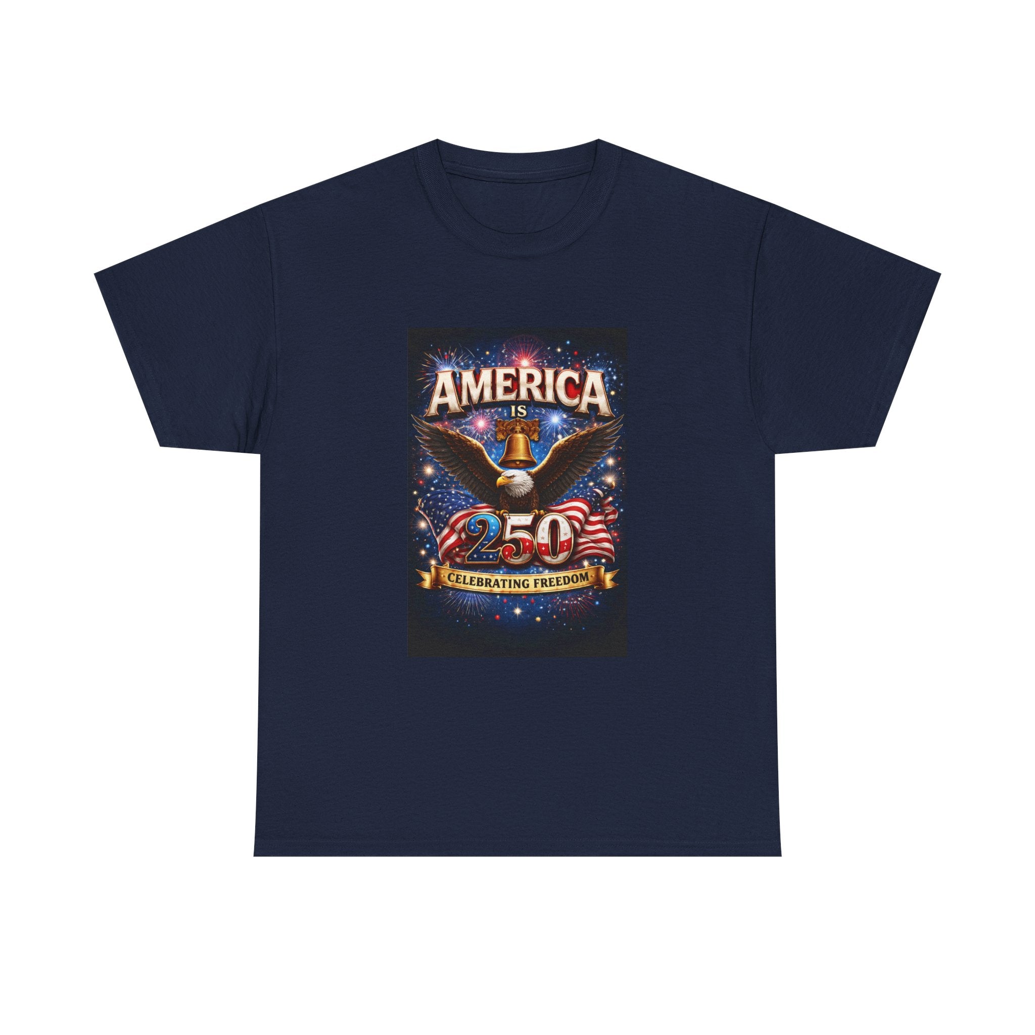 America Eagle 250 Celebrating Freedom T-Shirt | Patriotic Fourth of July Tee