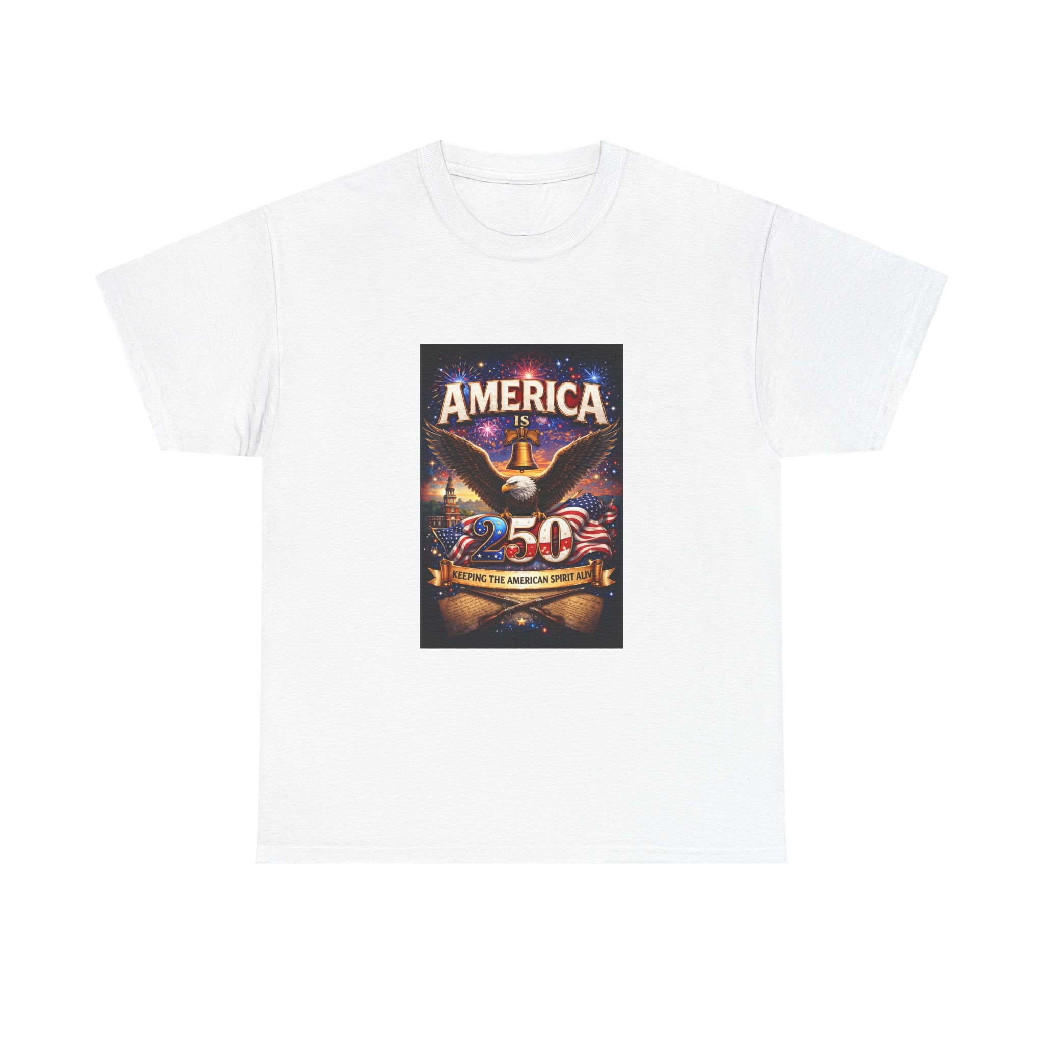 America is 250th Anniversary T-Shirt | Patriotic Flag Graphic