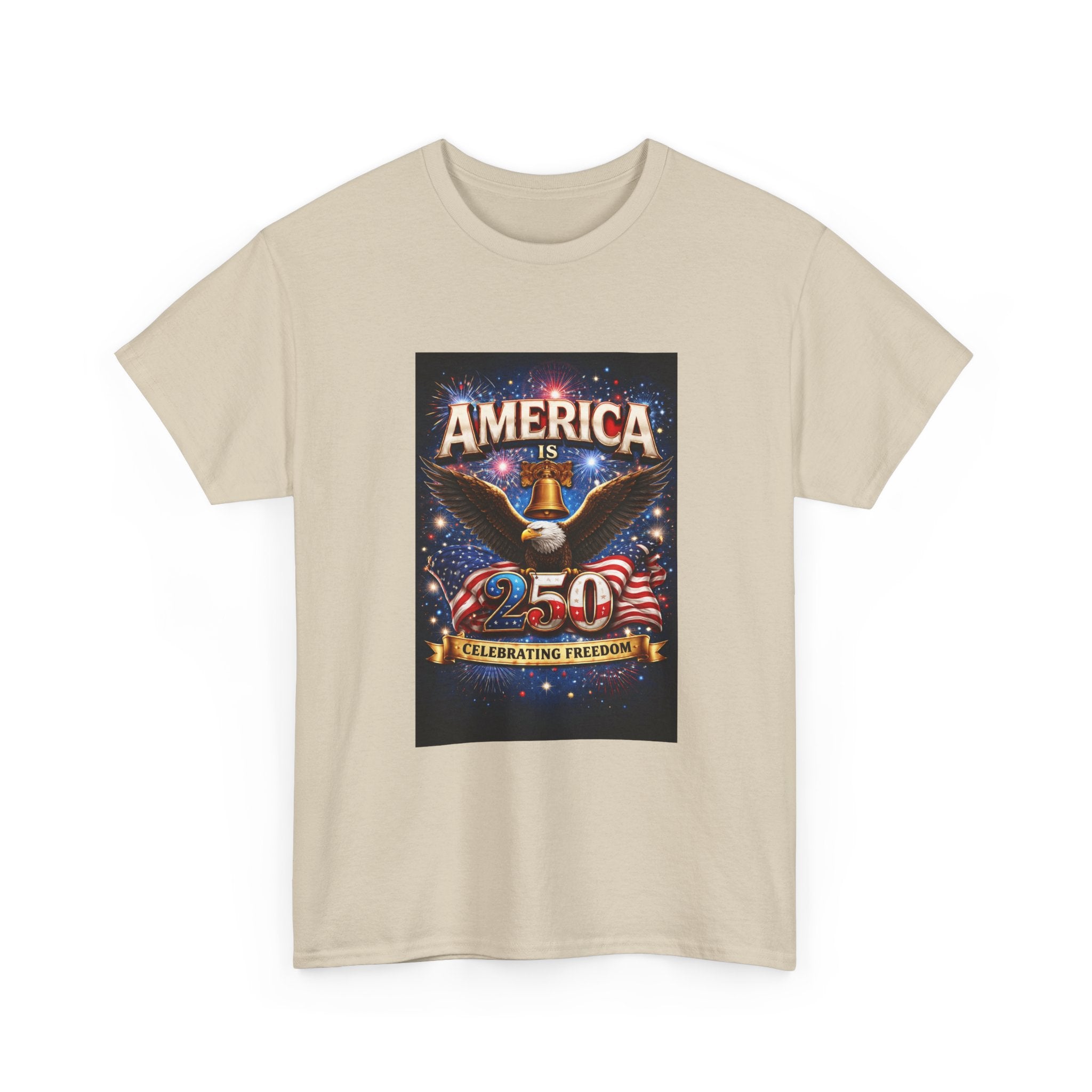 America Eagle 250 Celebrating Freedom T-Shirt | Patriotic Fourth of July Tee