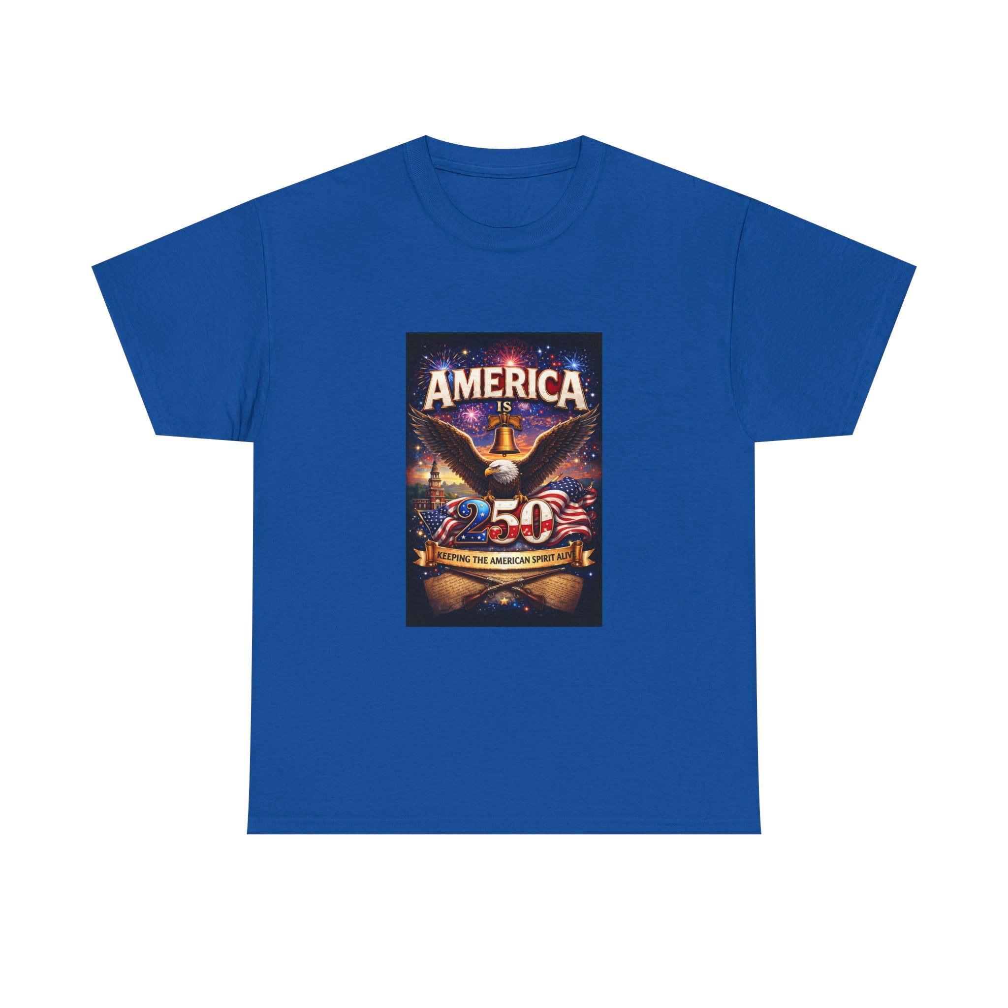 America is 250th Anniversary T-Shirt | Patriotic Flag Graphic