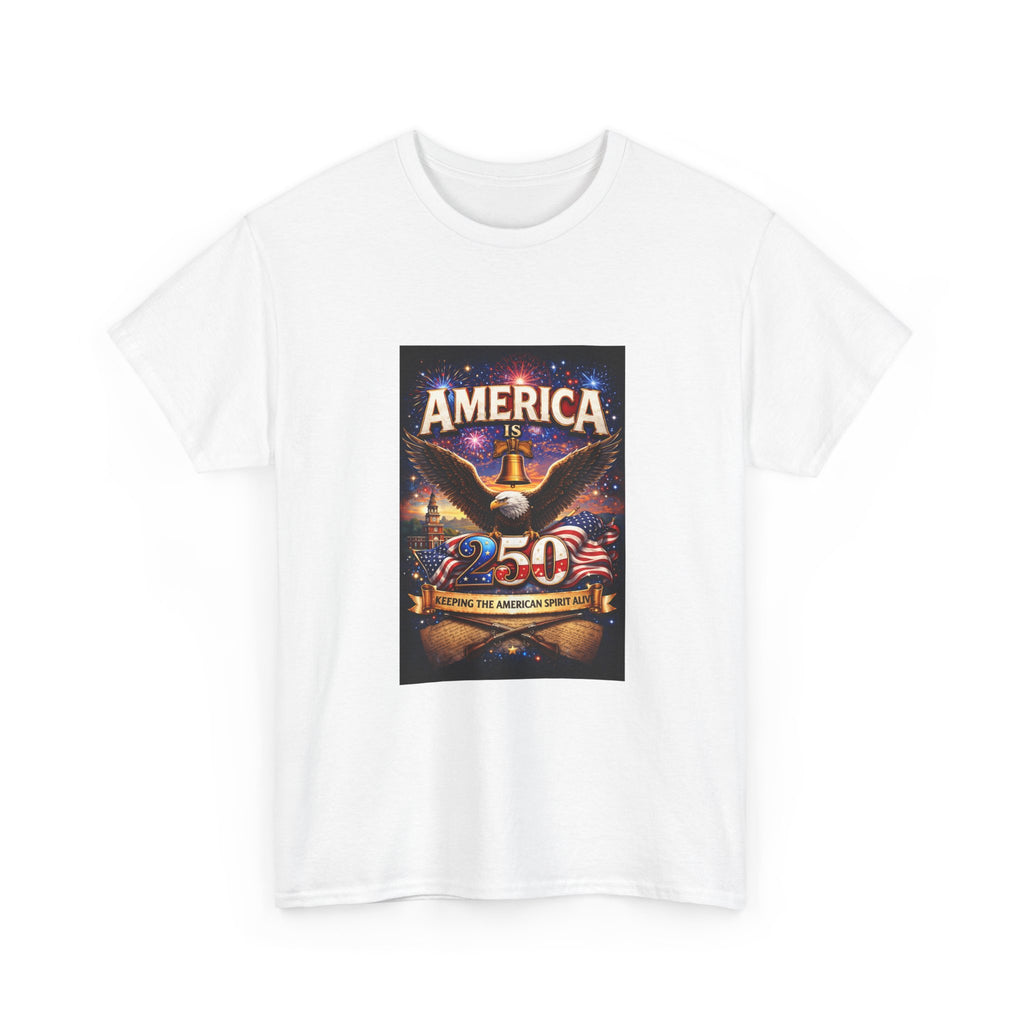 America is 250th Anniversary T-Shirt | Patriotic Flag Graphic