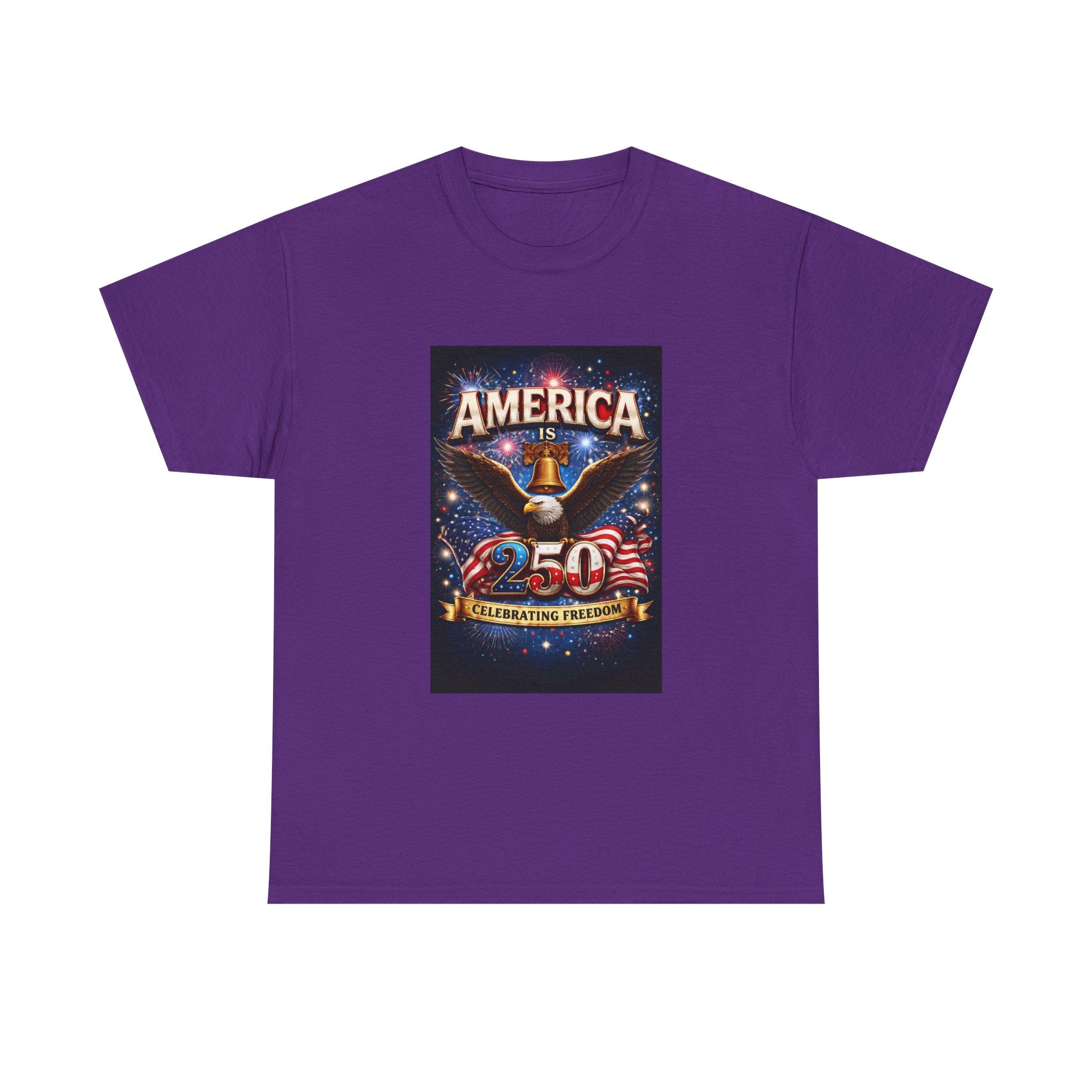 America Eagle 250 Celebrating Freedom T-Shirt | Patriotic Fourth of July Tee