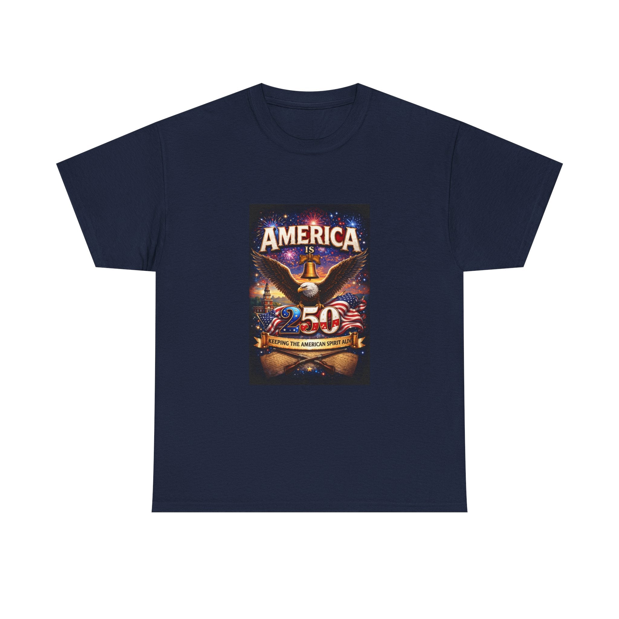 America is 250th Anniversary T-Shirt | Patriotic Flag Graphic