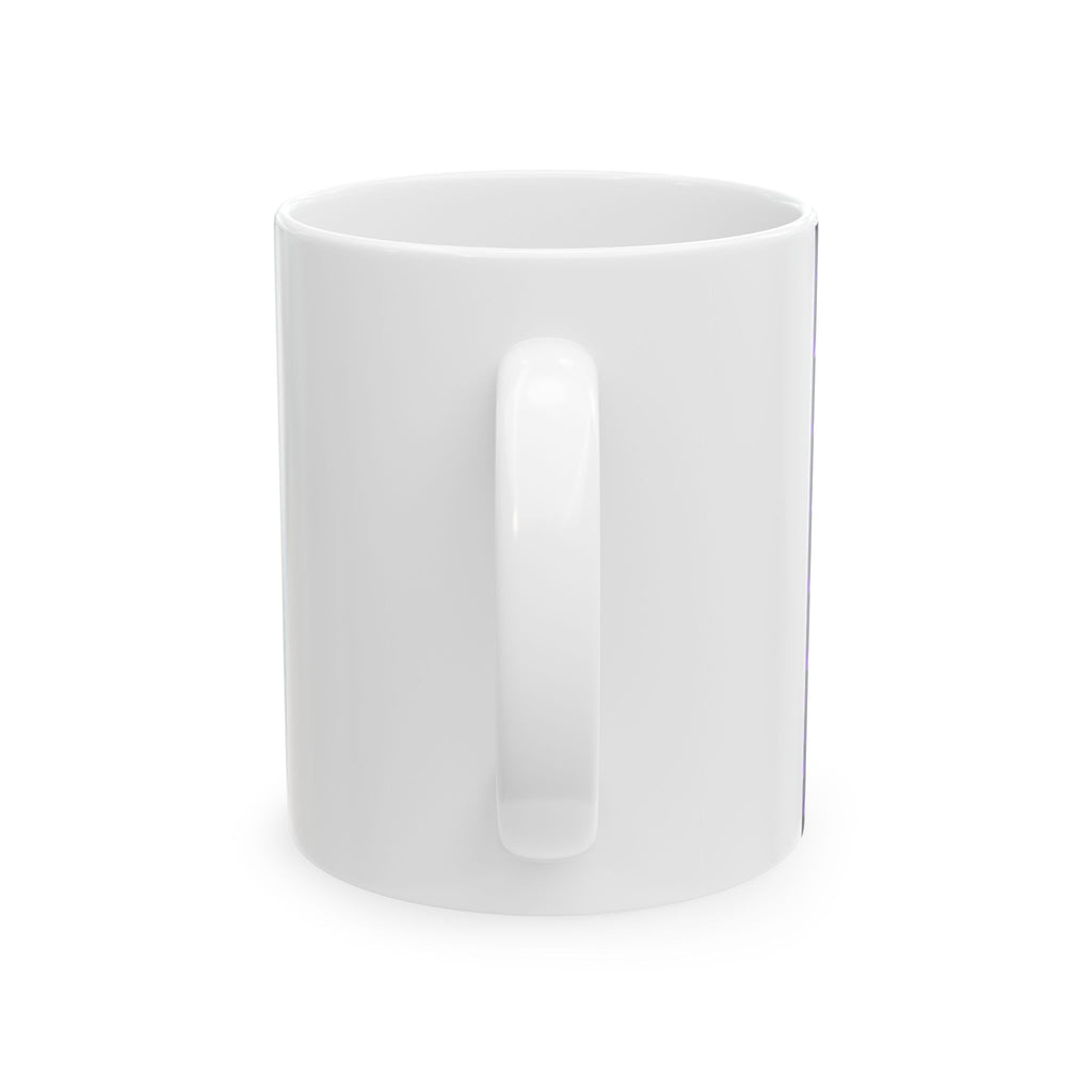 Psalm 121:2 Inspirational Scripture Mug | Purple Bow Ceramic Mug