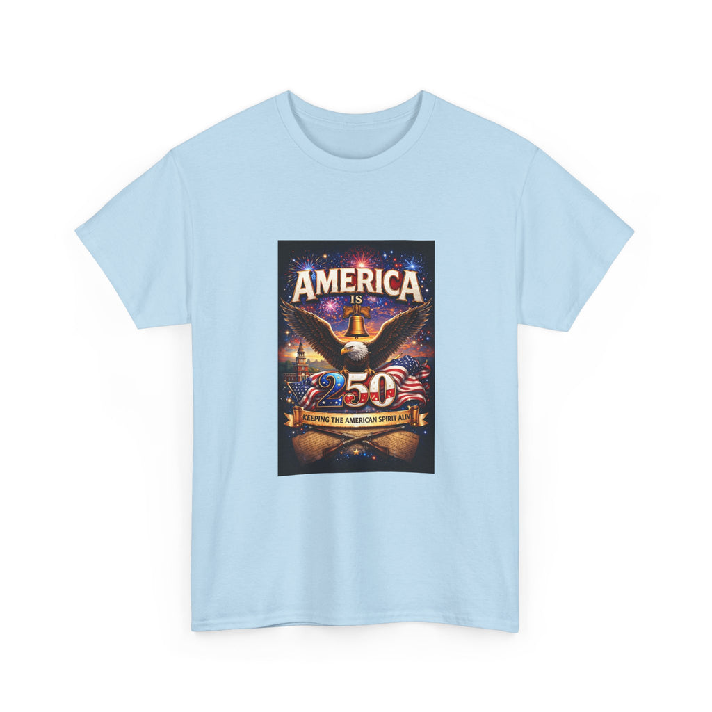America is 250th Anniversary T-Shirt | Patriotic Flag Graphic