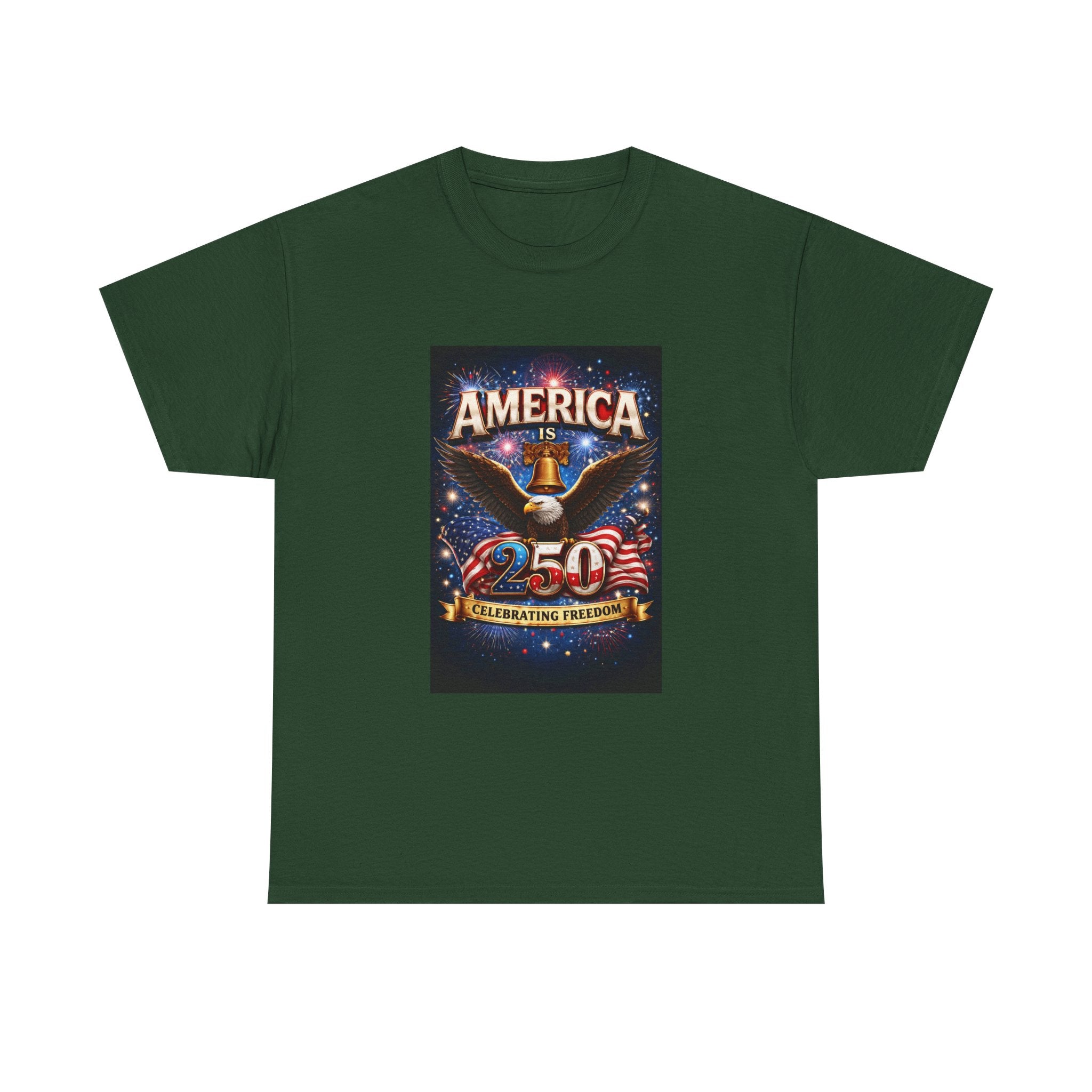 America Eagle 250 Celebrating Freedom T-Shirt | Patriotic Fourth of July Tee