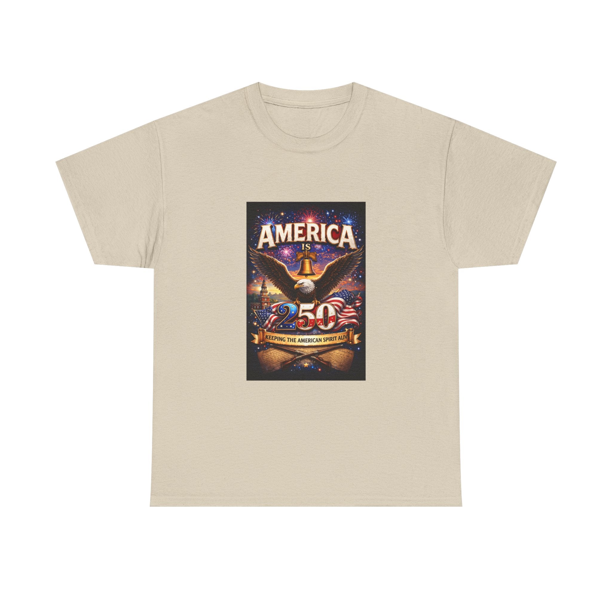 America is 250th Anniversary T-Shirt | Patriotic Flag Graphic