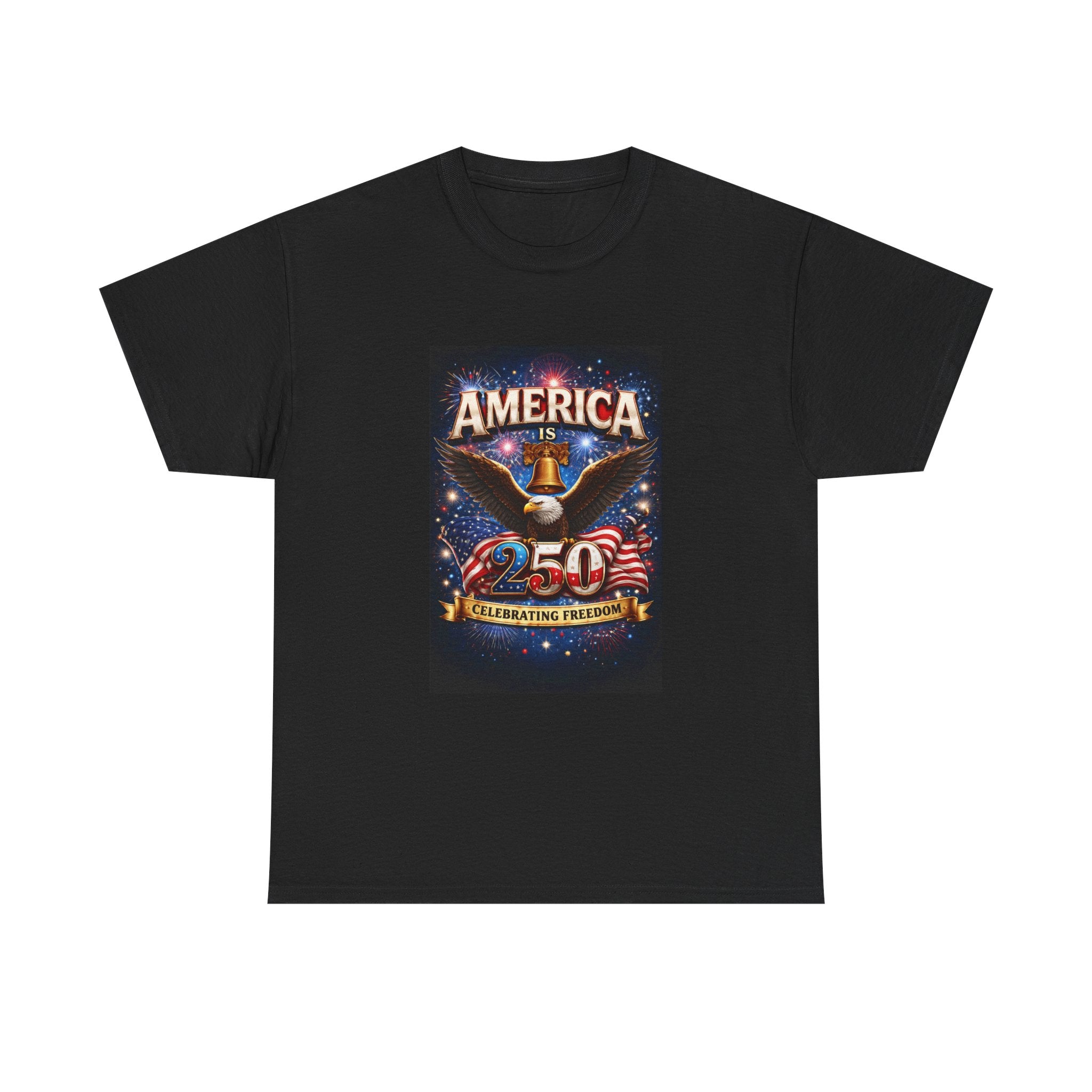 America Eagle 250 Celebrating Freedom T-Shirt | Patriotic Fourth of July Tee