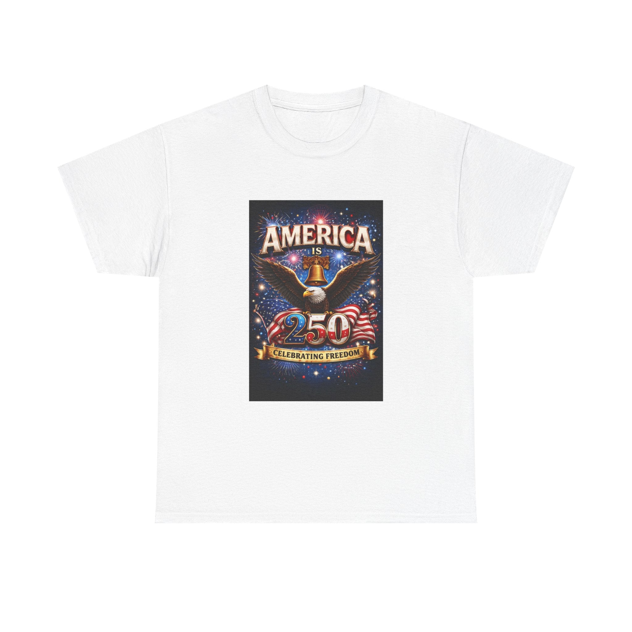 America Eagle 250 Celebrating Freedom T-Shirt | Patriotic Fourth of July Tee
