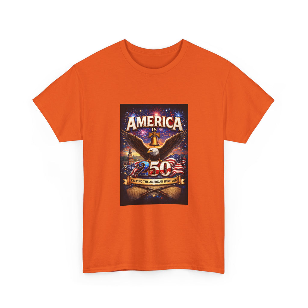 America is 250th Anniversary T-Shirt | Patriotic Flag Graphic